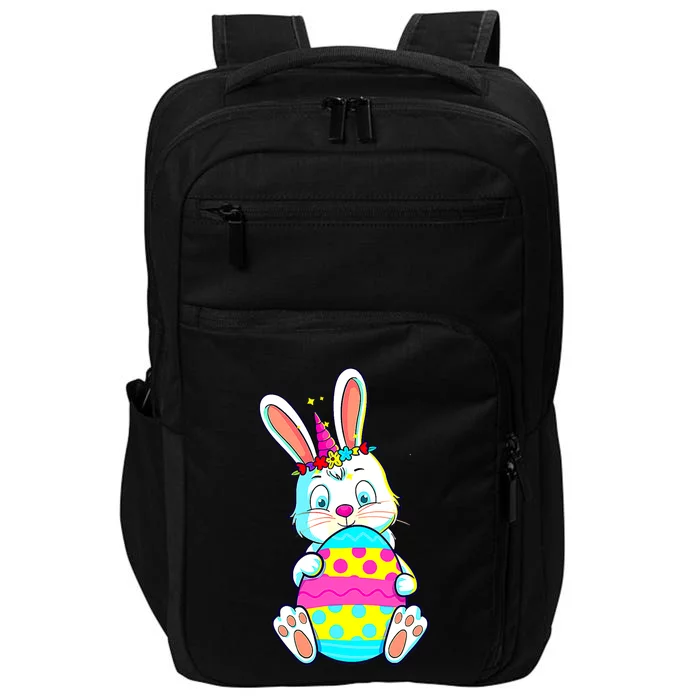 Cute Rabbit Bunny Unicorn Easter Egg Easter Day Cool Gift Impact Tech Backpack