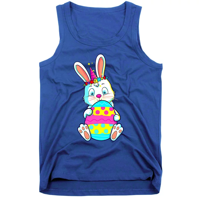 Cute Rabbit Bunny Unicorn Easter Egg Easter Day Cool Gift Tank Top