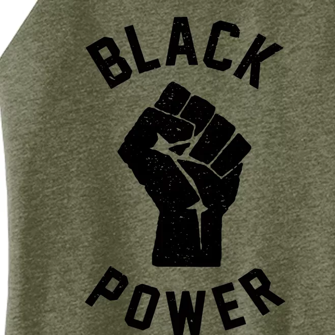 Civil Rights Black Power Fist Women’s Perfect Tri Rocker Tank