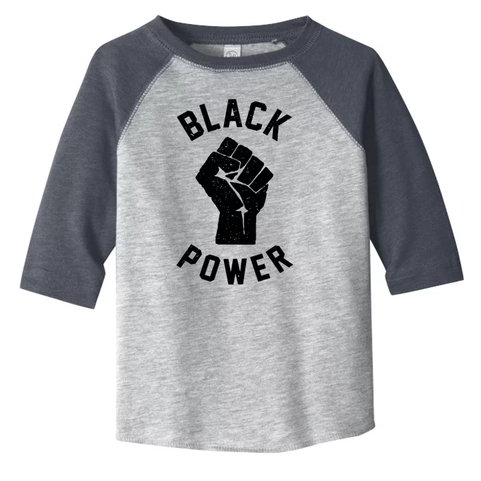 Civil Rights Black Power Fist Toddler Fine Jersey T-Shirt