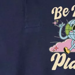 Cute Retro Be Kind To Our Planet Celebrate Earth Day Softstyle Adult Sport Polo