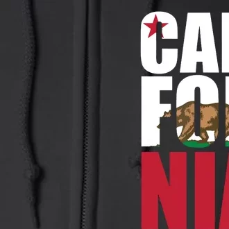 California Republic Bear T Full Zip Hoodie