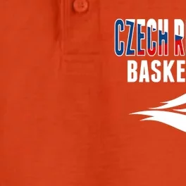 Czech Republic Basketball Lovers Jersey Czech Sport Fans Dry Zone Grid Performance Polo