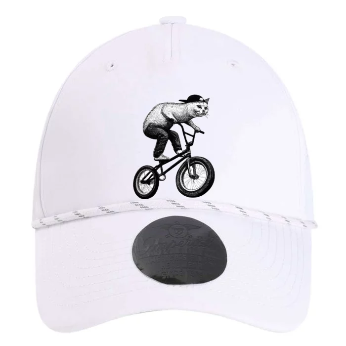 Cat Riding BMX Performance The Dyno Cap