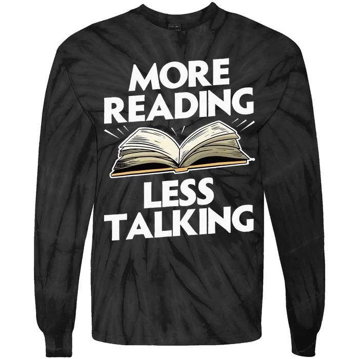 Cool Reading Books For Women Book Lover Tie-Dye Long Sleeve Shirt