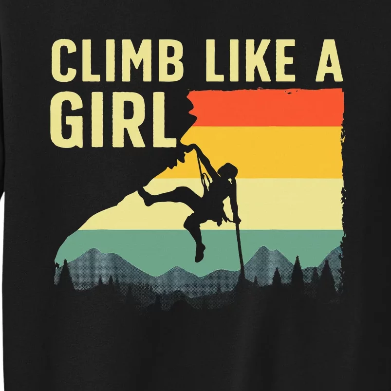 Cool Rock Climbing Mountain Rock Climbers Sweatshirt