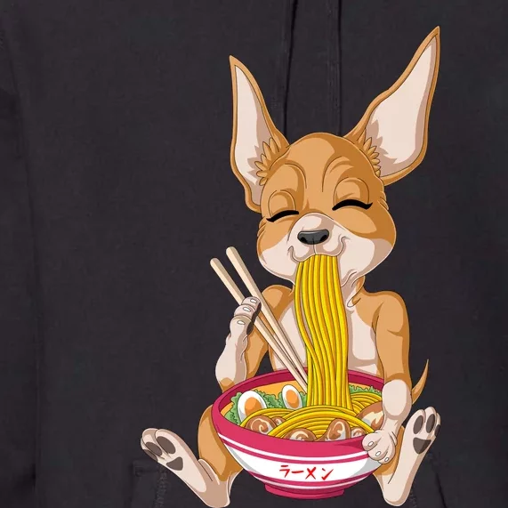 Chihuahua Ramen Premium Hoodie