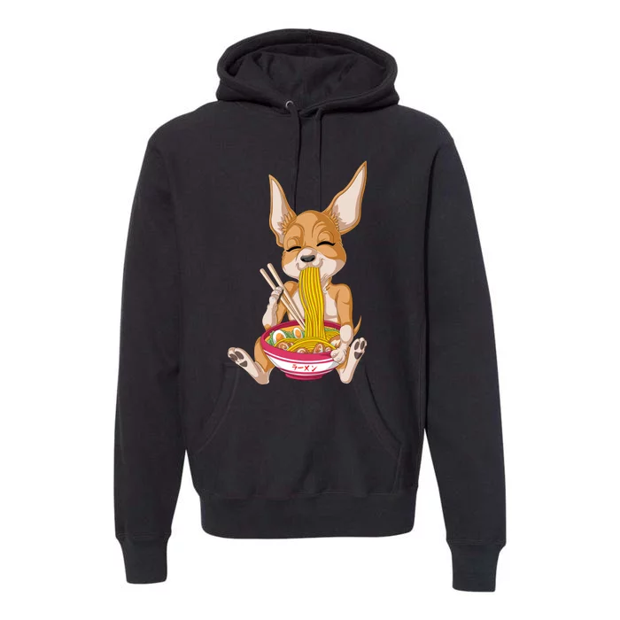 Chihuahua Ramen Premium Hoodie