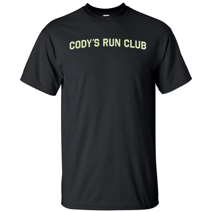 CodyS Run Club Performance Vest Tall T-Shirt