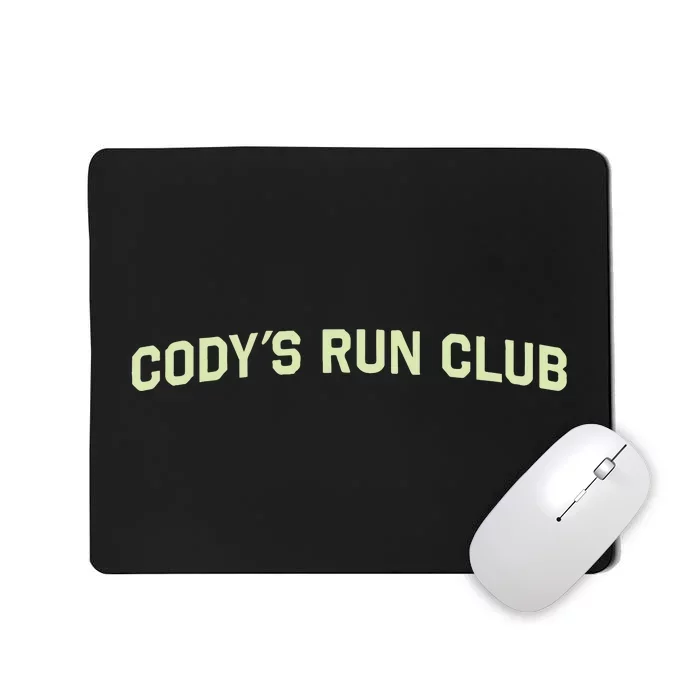 CodyS Run Club Performance Vest Mousepad