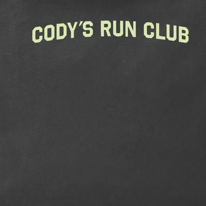 CodyS Run Club Performance Vest Zip Tote Bag