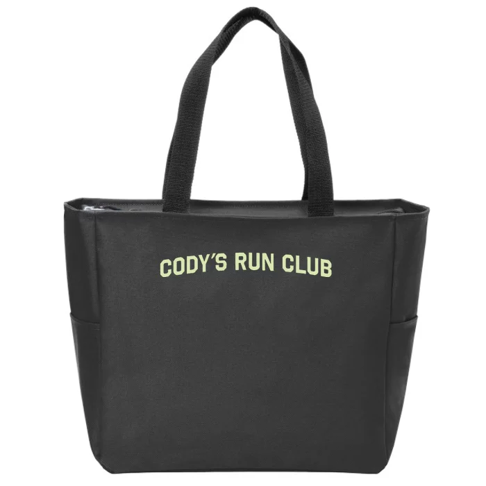 CodyS Run Club Performance Vest Zip Tote Bag