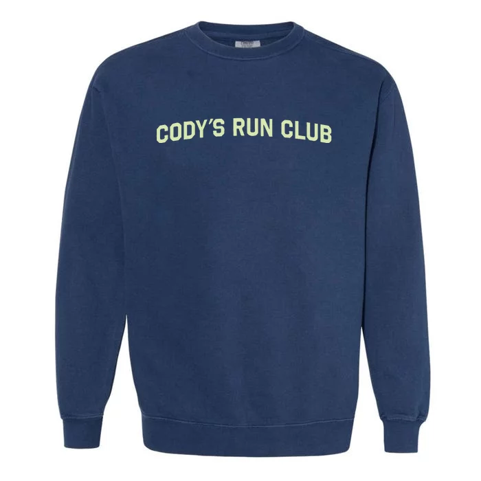 CodyS Run Club Performance Vest Garment-Dyed Sweatshirt