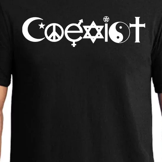 Coexist Religion Pajama Set