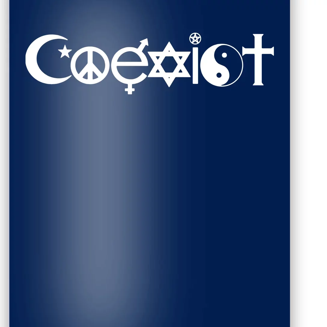 Coexist Religion Poster