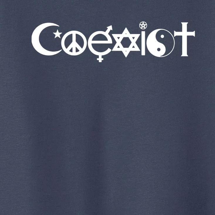 Coexist Religion Toddler T-Shirt