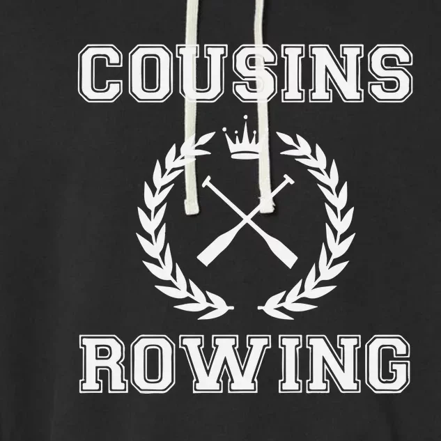 Cousins Rowing Garment-Dyed Fleece Hoodie