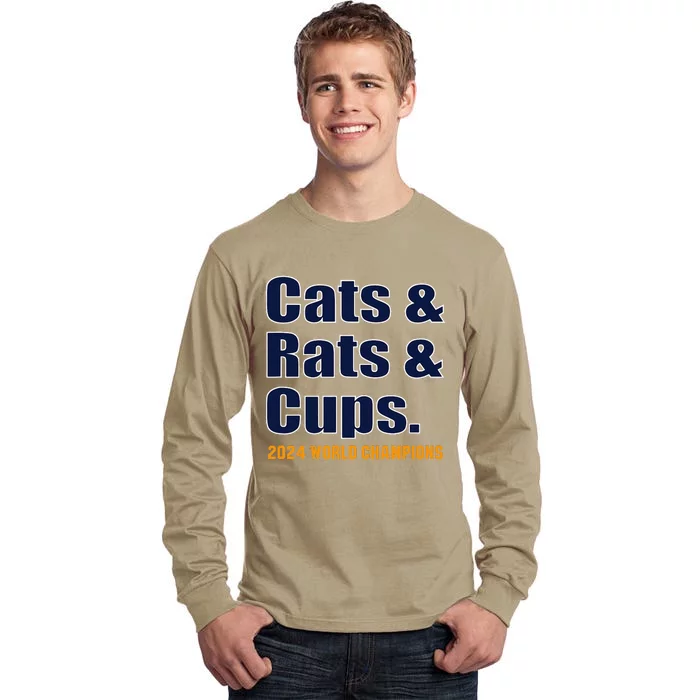 Cats & Rats & Cups Tall Long Sleeve T-Shirt