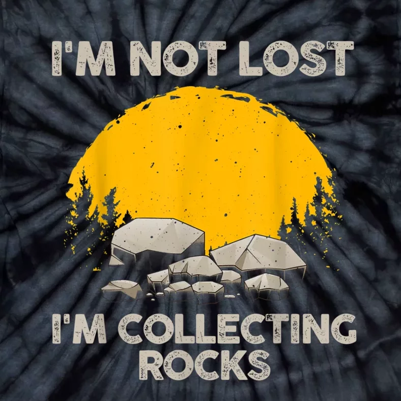 Cool Rock Collecting For Men Women Geologist Rock Hounds Tie-Dye T-Shirt