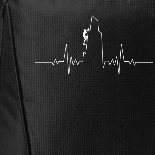 Cool Rock Climbing For Men Women Mountain Rock Climbers EKG City Backpack