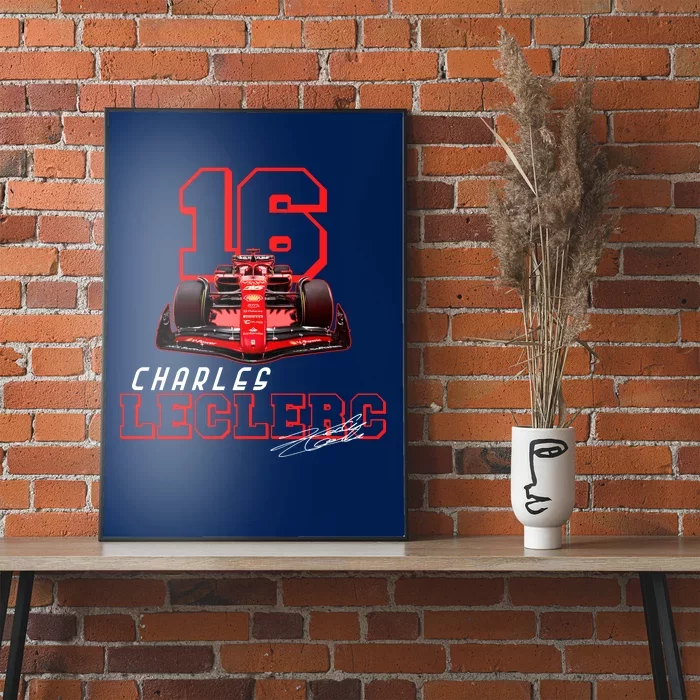 Cool Racing Charles Leclerc Signature Poster