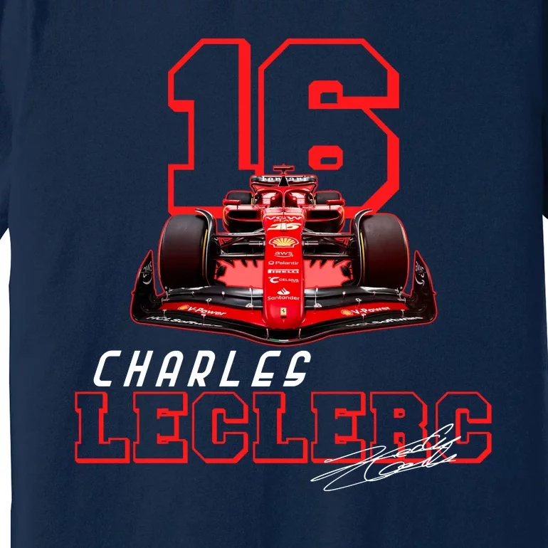 Cool Racing Charles Leclerc Signature Premium T-Shirt