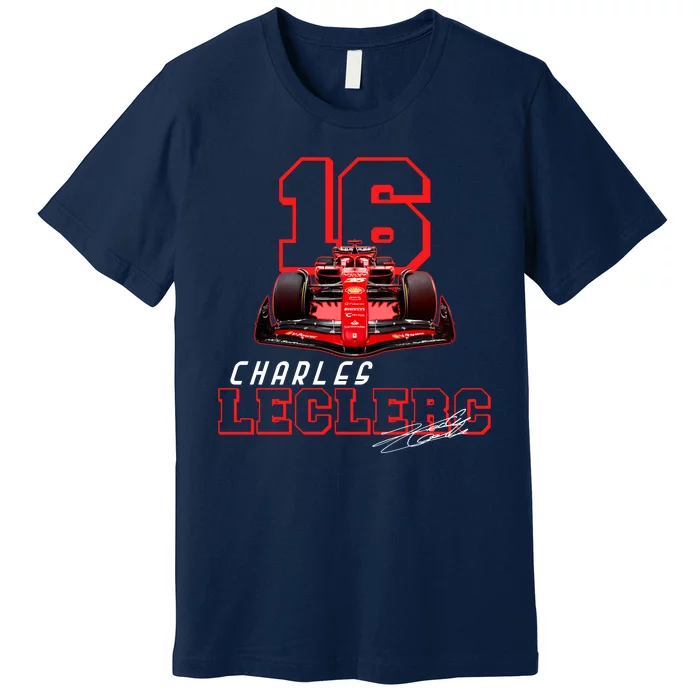 Cool Racing Charles Leclerc Signature Premium T-Shirt