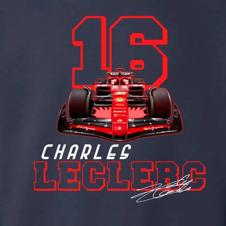 Cool Racing Charles Leclerc Signature Toddler Hoodie