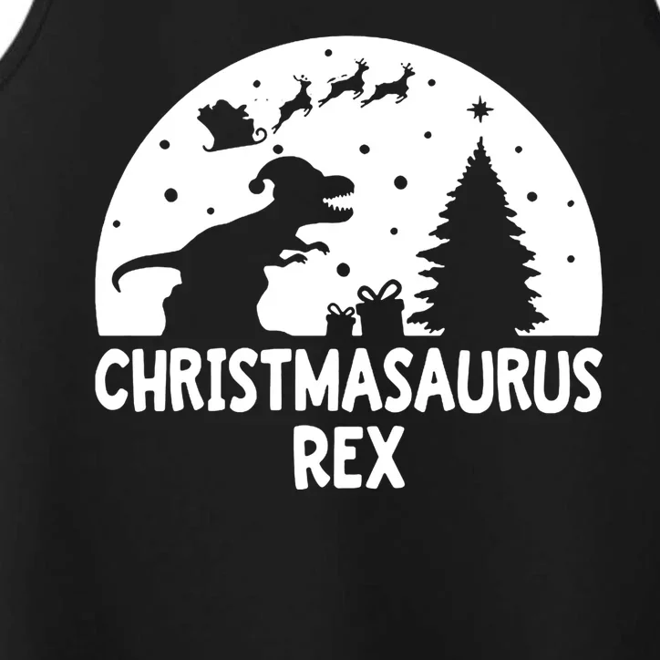 Christmasaurus Rex Performance Tank