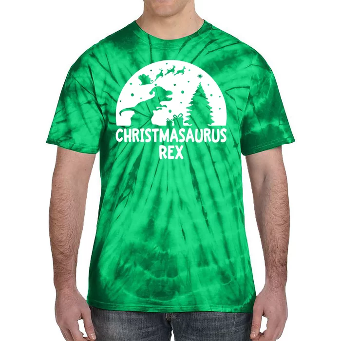 Christmasaurus Rex Tie-Dye T-Shirt