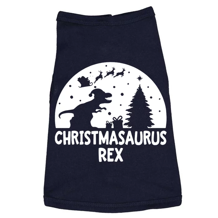 Christmasaurus Rex Doggie Tank