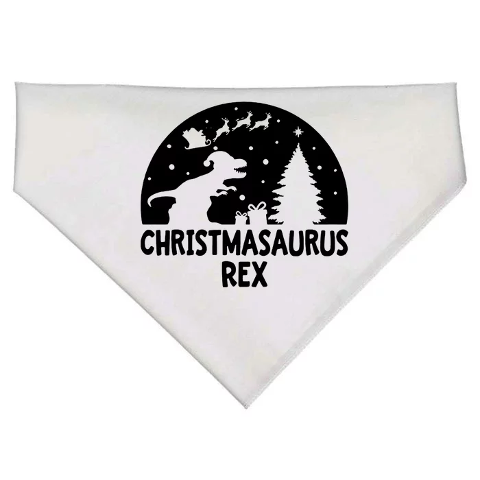 Christmasaurus Rex USA-Made Doggie Bandana