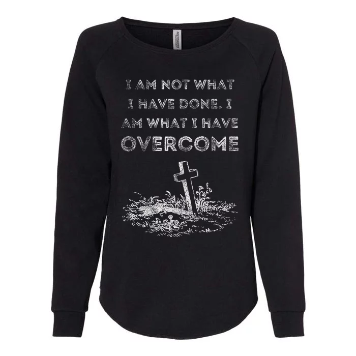 Celebrate Recovery Christian Cross Jesus Christ Womens California Wash Sweatshirt