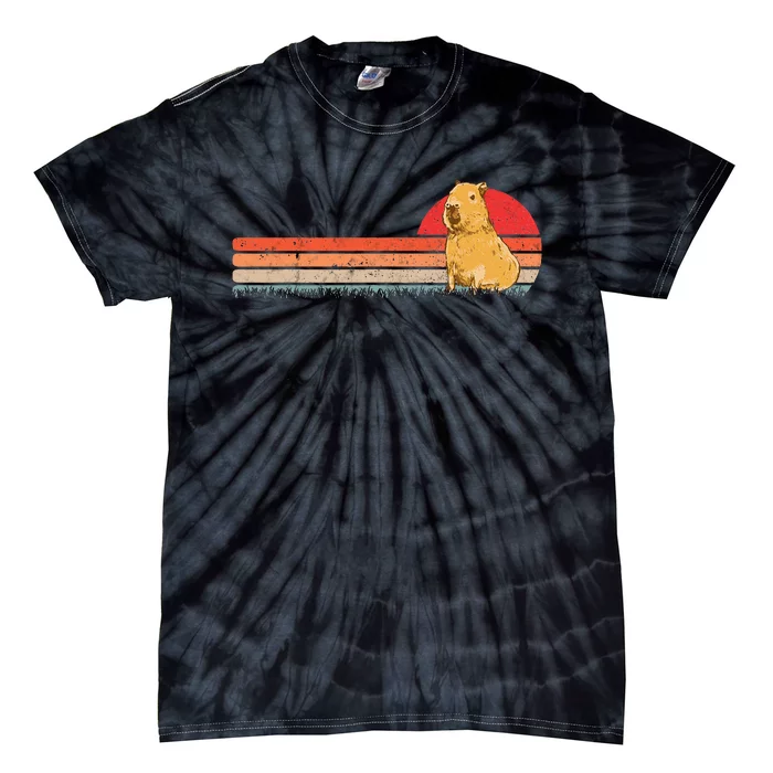 Capybara Retro Capybara Vintage Tie-Dye T-Shirt