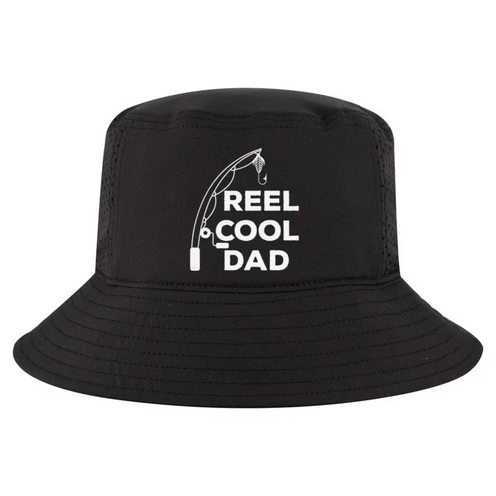 Cute Reel Cool Dad Fishing Daddy Fathers Day Cool Comfort Performance Bucket Hat