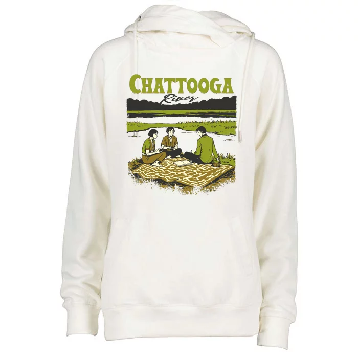 Chattooga River Womens Funnel Neck Pullover Hood