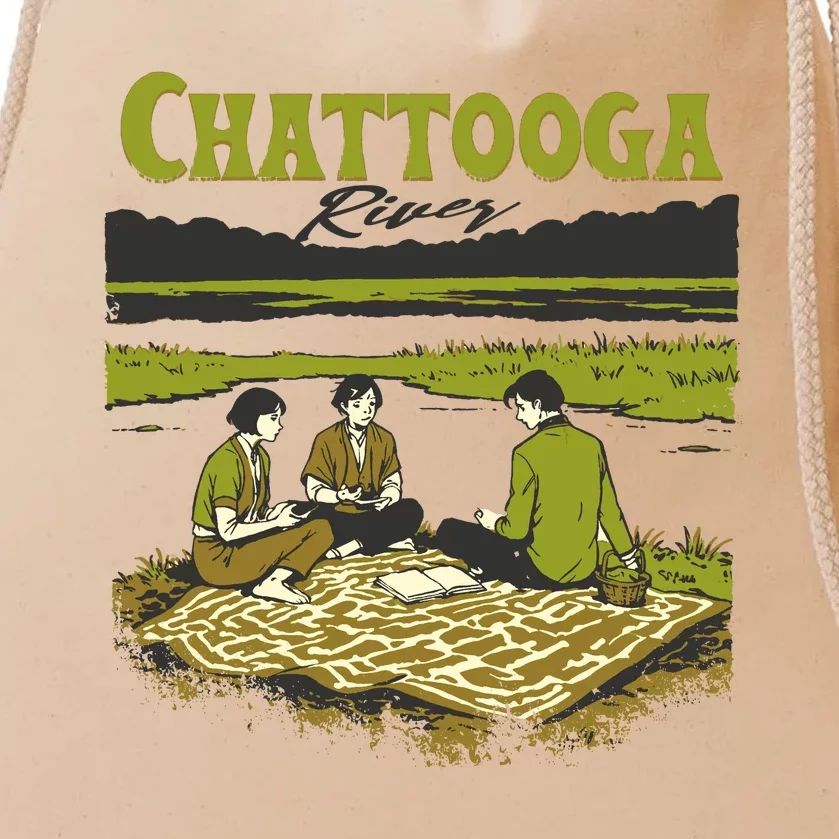 Chattooga River Drawstring Bag