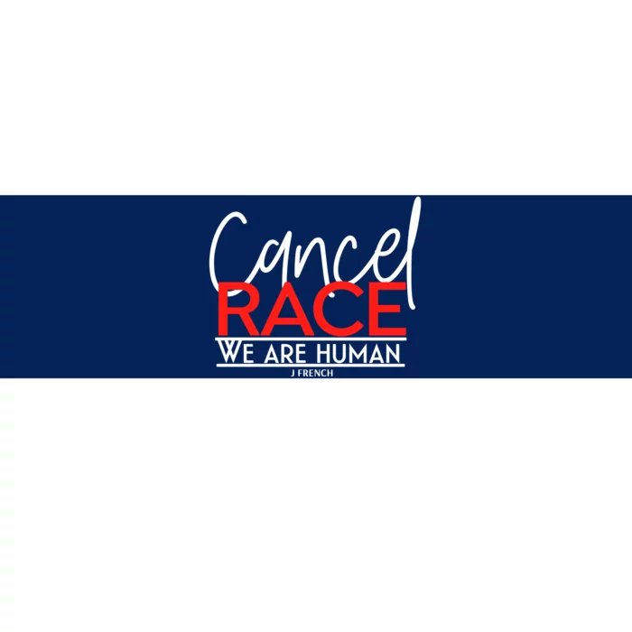 Cancel Race Bumper Sticker