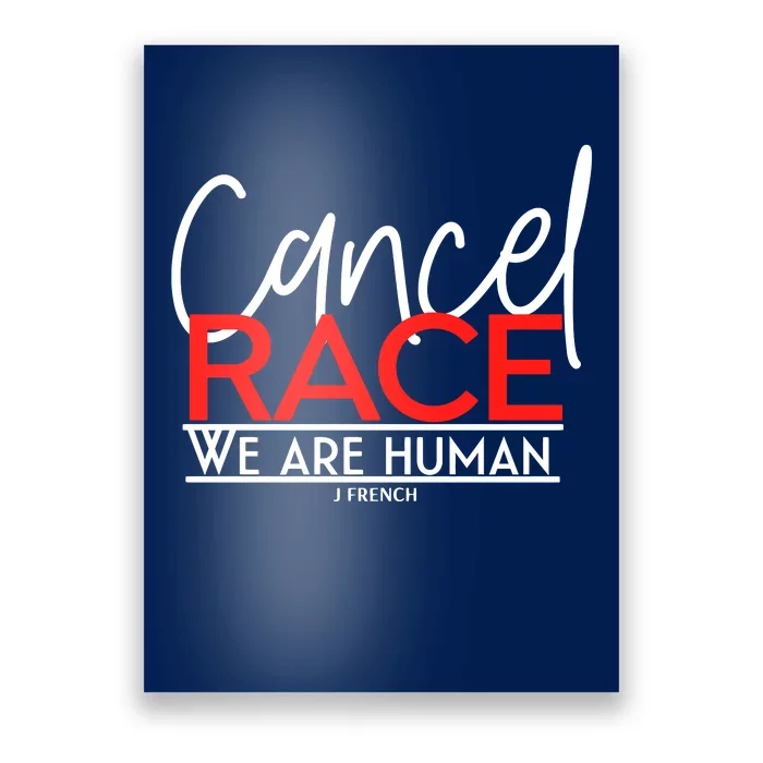 Cancel Race Poster