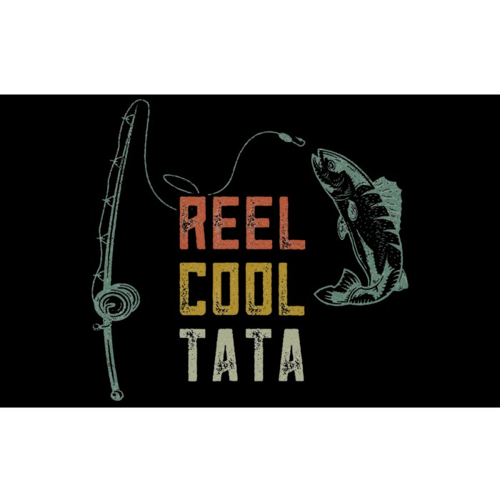 Cute Reel Cool Tata Fishing Fun Fathers Day Indian Grandpa Bumper Sticker