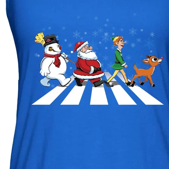 Christmas Road Ladies Essential Flowy Tank