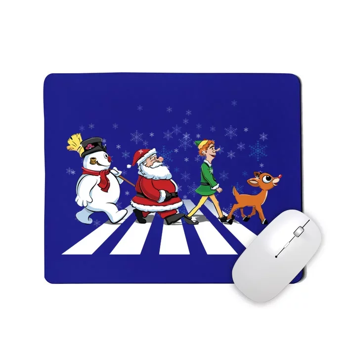 Christmas Road Mousepad