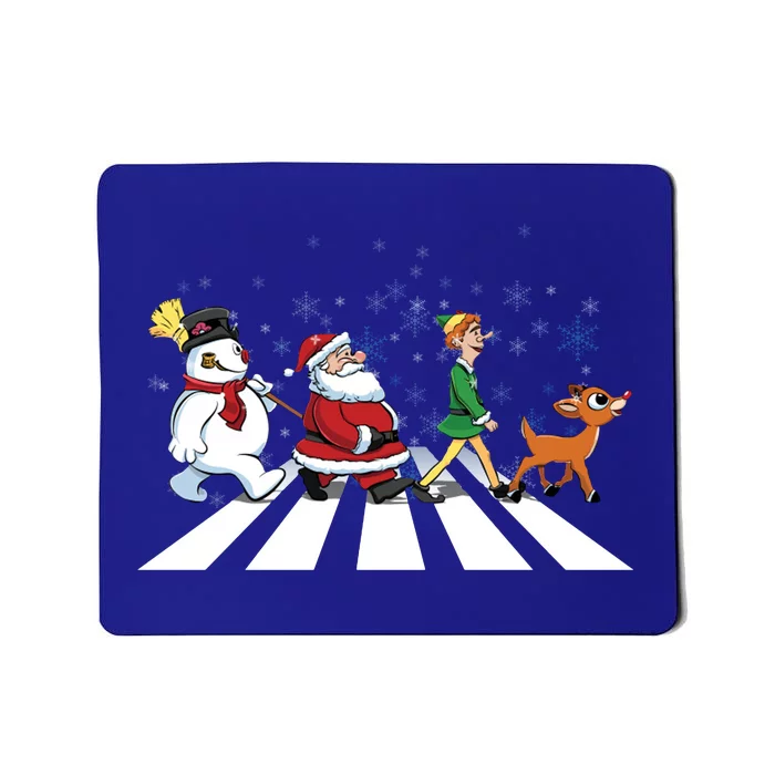 Christmas Road Mousepad