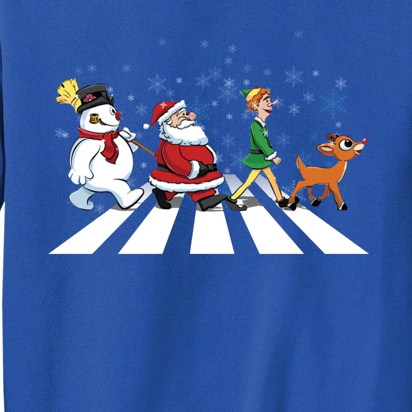 Christmas Road Tall Sweatshirt