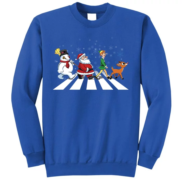 Christmas Road Tall Sweatshirt