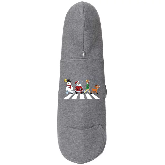 Christmas Road Doggie 3-End Fleece Hoodie