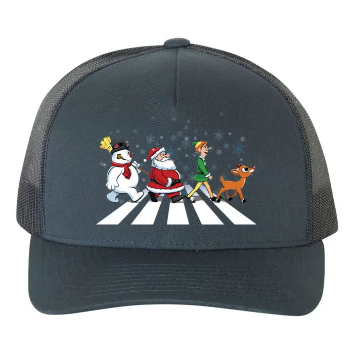 Christmas Road Yupoong Adult 5-Panel Trucker Hat