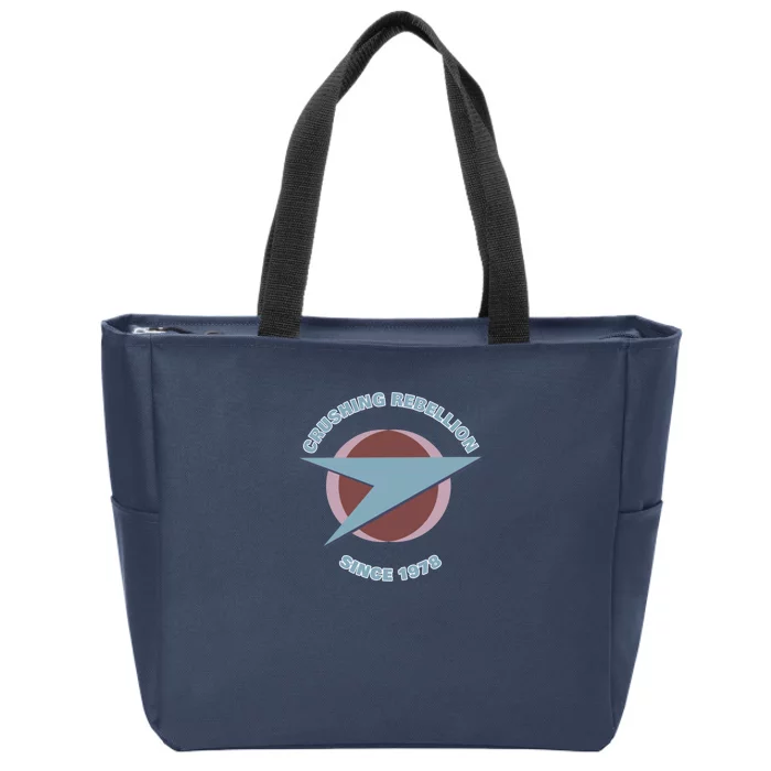 Crushing Rebellion Zip Tote Bag