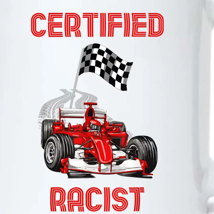 Certified Racist Certified Racer Boost Speedster Black Color Changing Mug