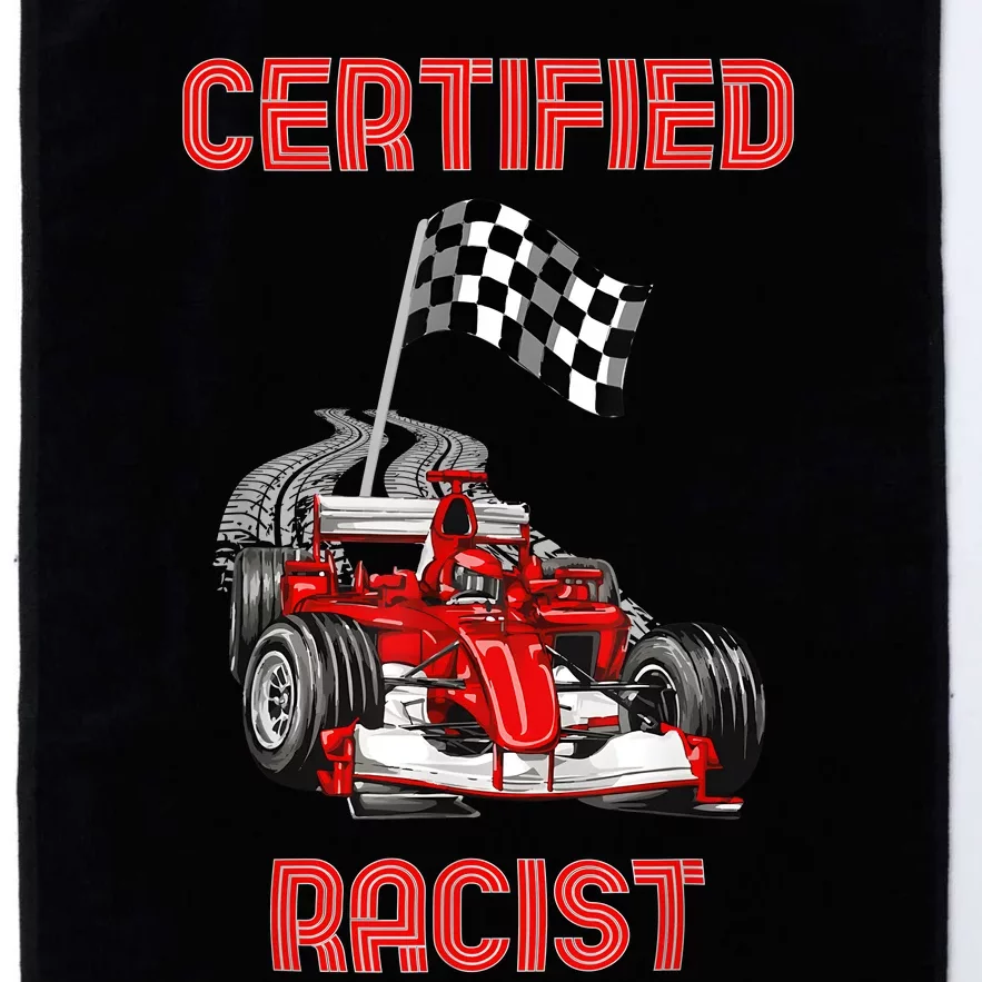 Certified Racist Certified Racer Boost Speedster Platinum Collection Golf Towel